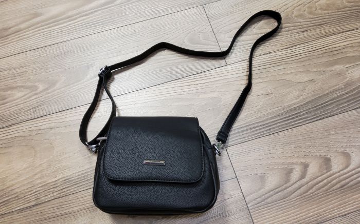 crossover jellegű test táska SR25-352J fekete large