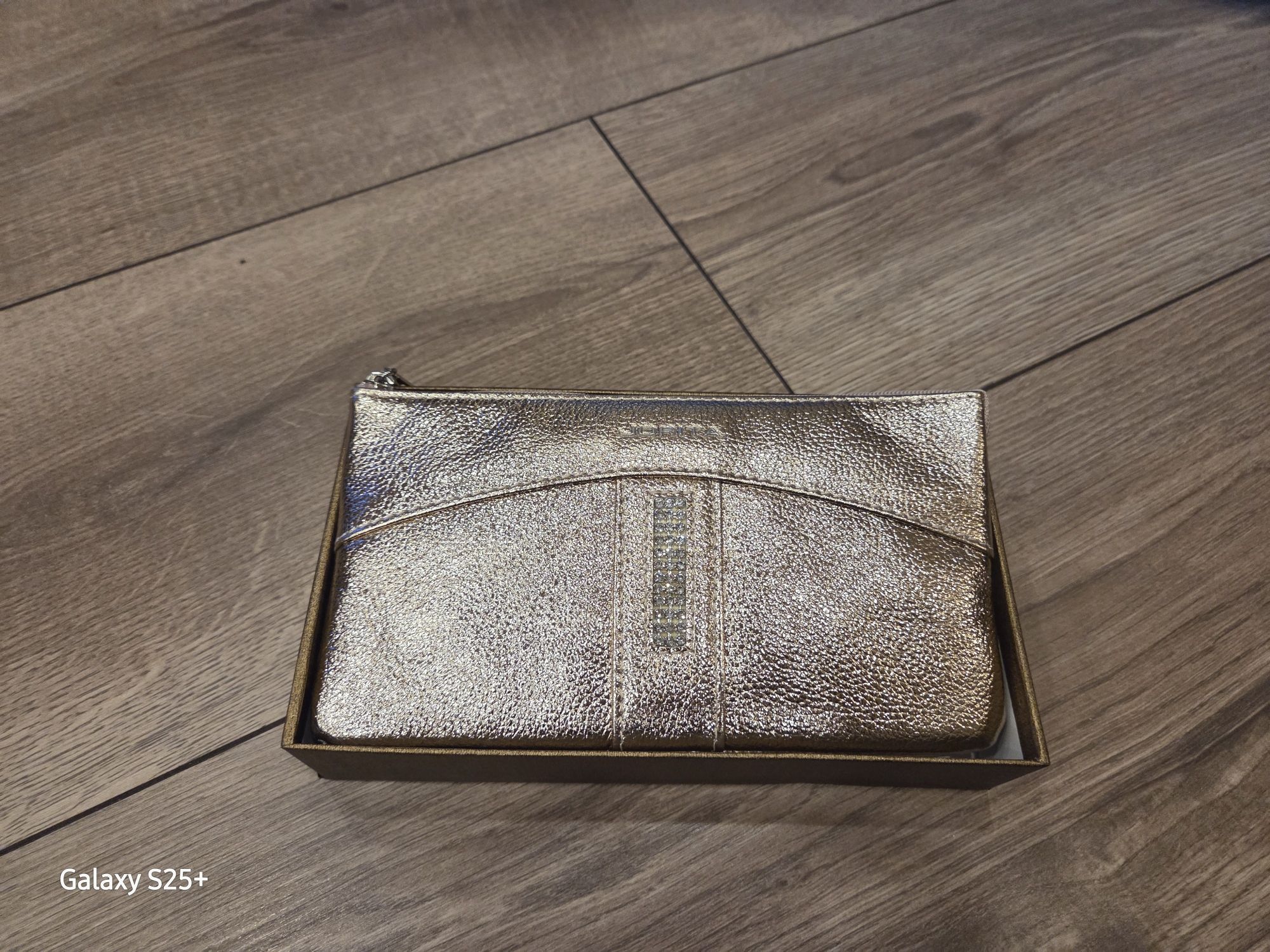 Bőr pénztárca L829004 rose gold