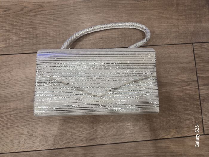 boríték táska 9078 ezüst large