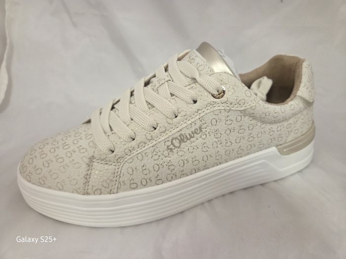 S.Oliver cipő 2177802.80D7 Light Beige/Champagne large
