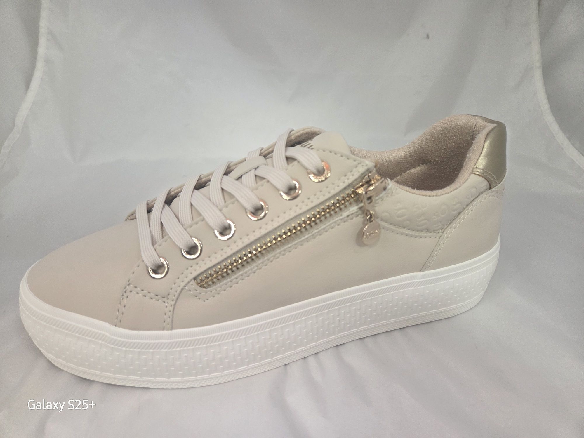 S.Oliver cipő 2177840.8100 Beige