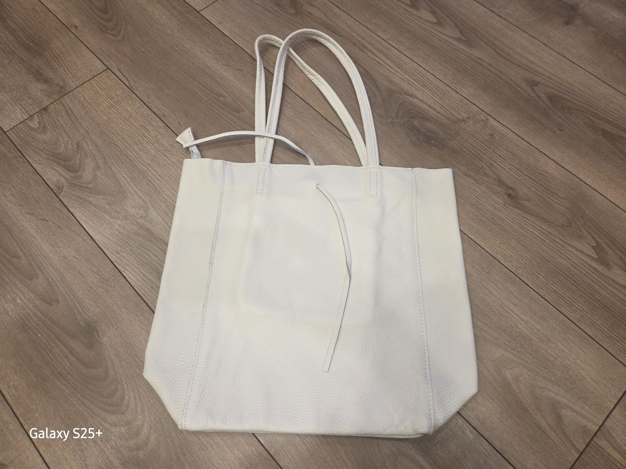 Valódi bőr shopping táska B2