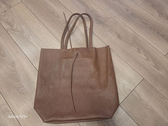Valódi bőr shopping táska B2 large