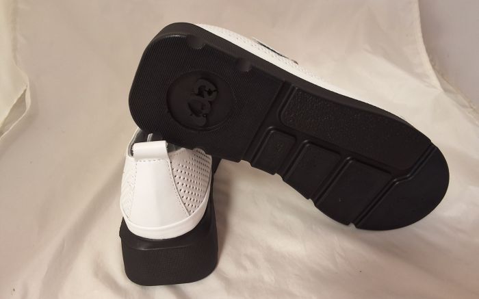 Carla Ricci bőr cipő 128.401-1 Fekete-fehér large