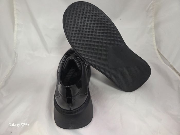 Női bőr félcipő  1597-2092 2012 fekete box-lakk large