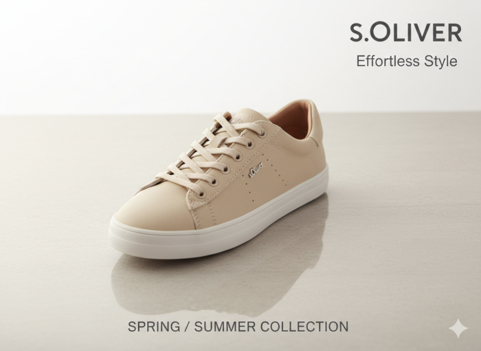 S.Oliver sportos cipő 2177831.8100 Beige large