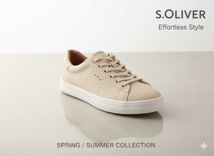 S.Oliver sportos cipő 2177831.8100 Beige large