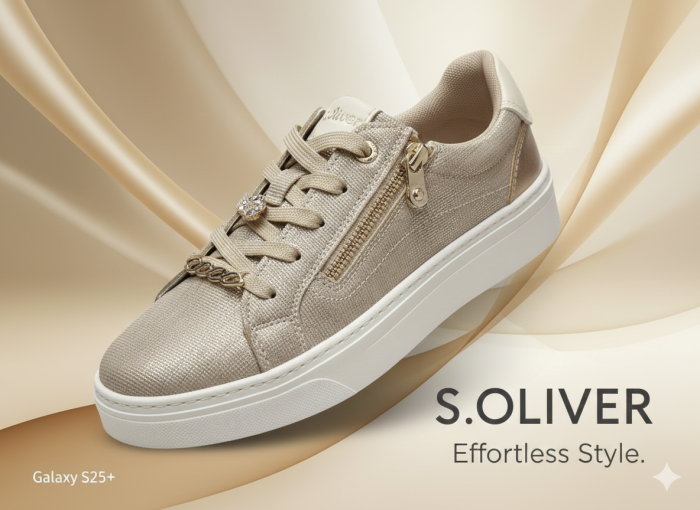 S.Oliver cipő 2177777.0030 Gold large