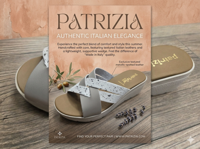 Női nyári papucs450 argento-bianco large