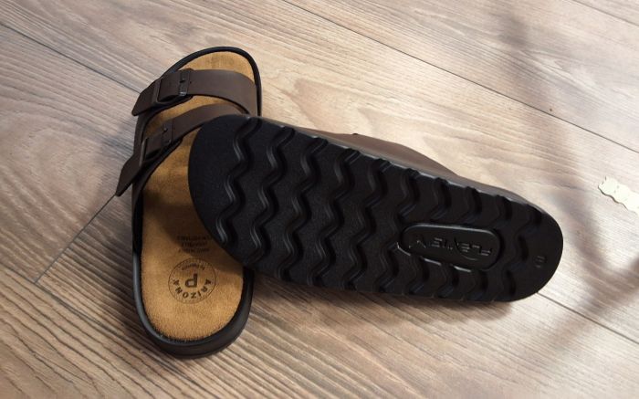 Férfi nyári papucs B100-PS barna large