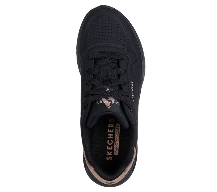SKECHERS Uno Lite -Shimmer Along 177291 BBK  large
