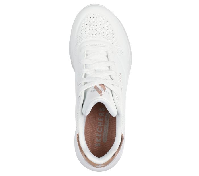 SKECHERS Uno Lite -Shimmer Along 177291 WHT large
