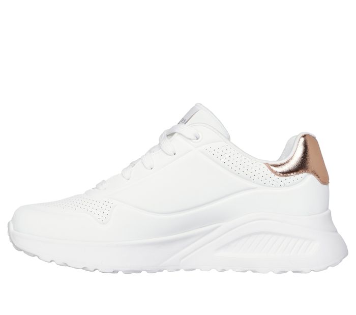 SKECHERS Uno Lite -Shimmer Along 177291 WHT large