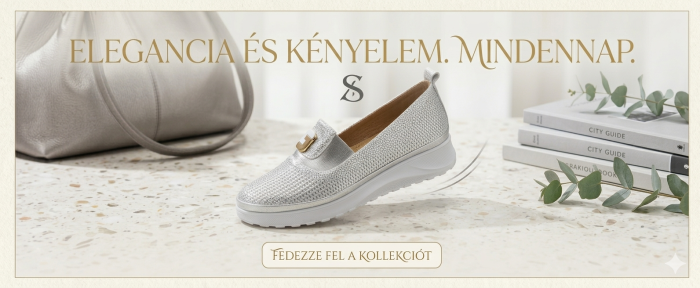 Lyukacsos női bőr félcipő 151 140-T015 ezüst  large