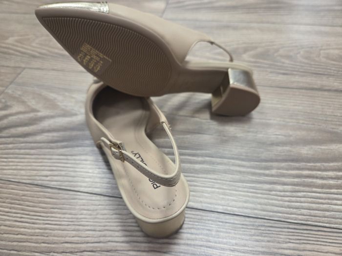 PICCADILLY elegáns női szling 739091-10 bézs-arany large