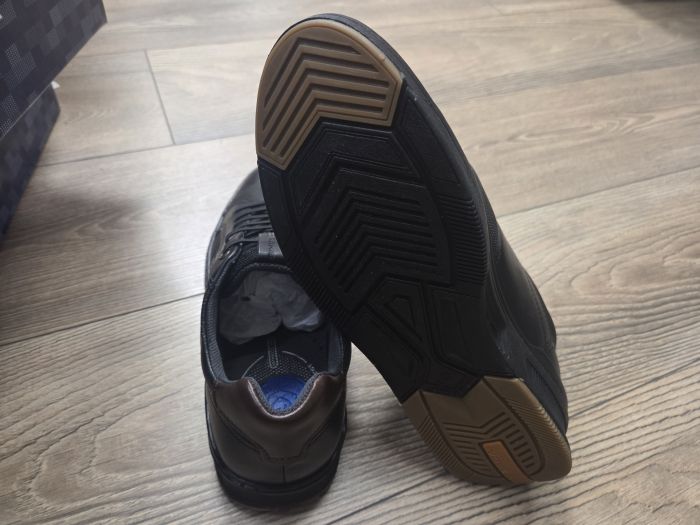 PEGADA férfi bőr félcipő 110605-04 fekete large