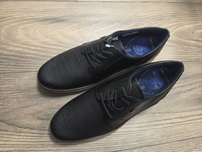 PEGADA férfi bőr félcipő 125113-01 fekete large