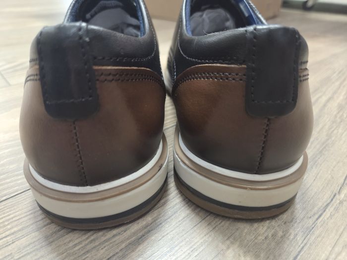 PEGADA férfi bőr félcipő 125113-01 fekete large