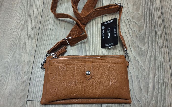 crossover jellegű test táska MF-Y340 brown large