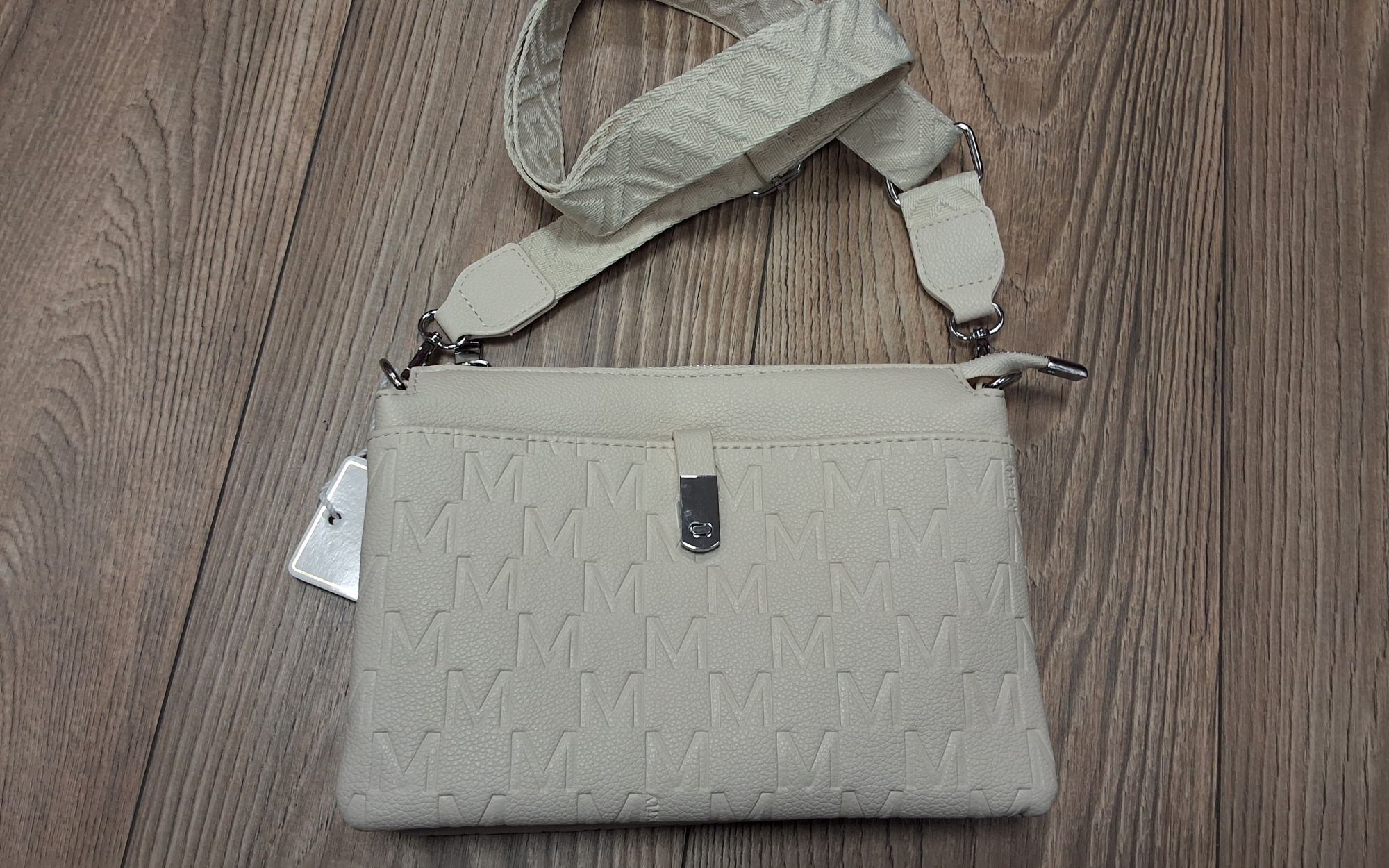 crossover jellegű test táska MF-Y8093 beige