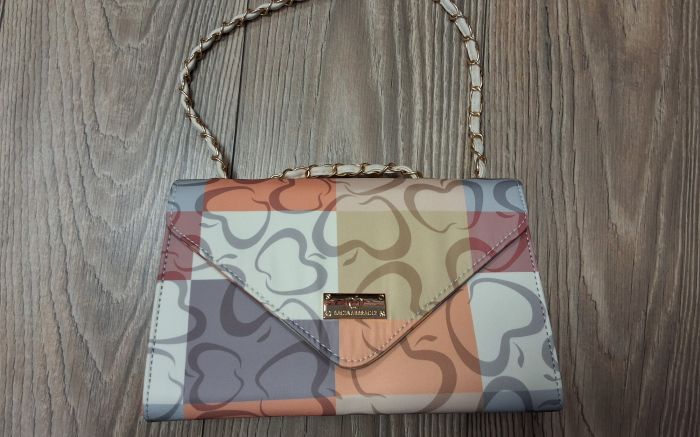 crossover jellegű test táska BAT-02 BEIGE large