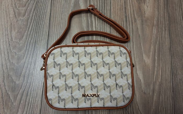 crossover jellegű test táska  NEW 9920 KHAKI-BROWN large