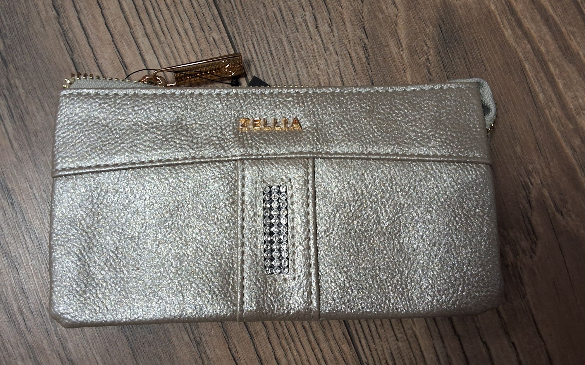 Női bőr pénztárca HZ-127 pezsgő