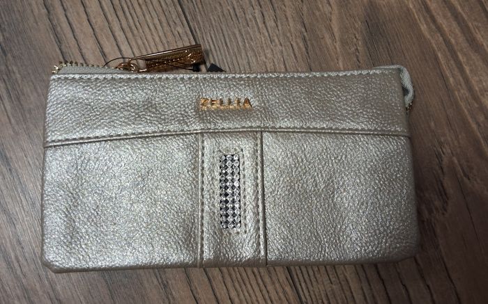 Női bőr pénztárca HZ-127 pezsgő large