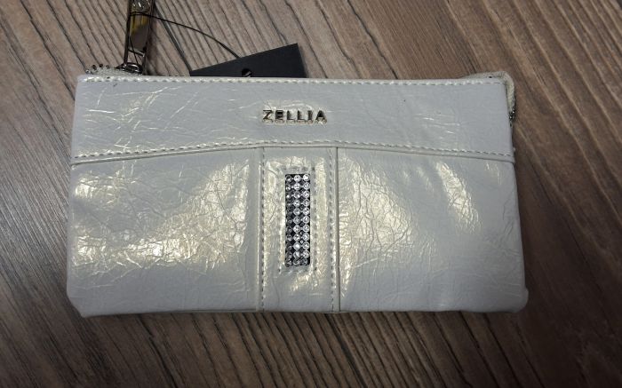 Női bőr pénztárca HZ-127 fehér large