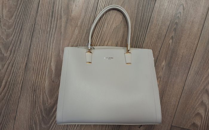 Női divat táska CM6718D coconut cream large