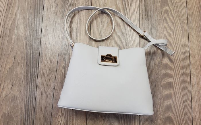 Női válltáska, crossover jellegű test táskaCM7421-2 coconutcream large