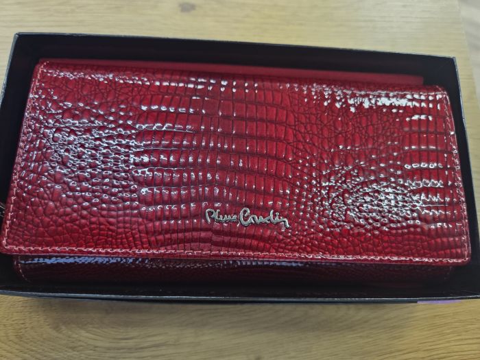 Bőr pénztárca 122 LADY80 ROSSO large