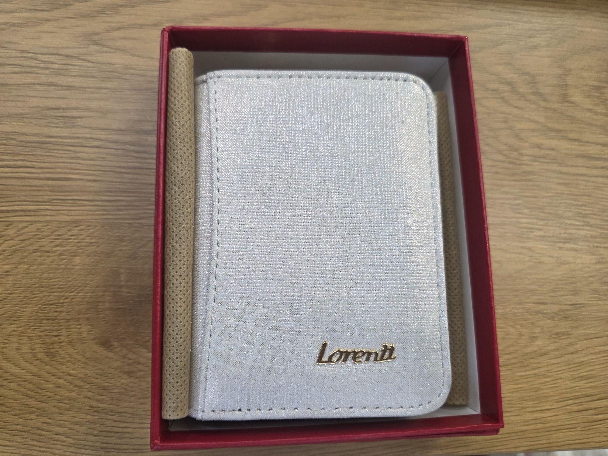 Bőr pénztárca 5157-BRS 4744 SILVER