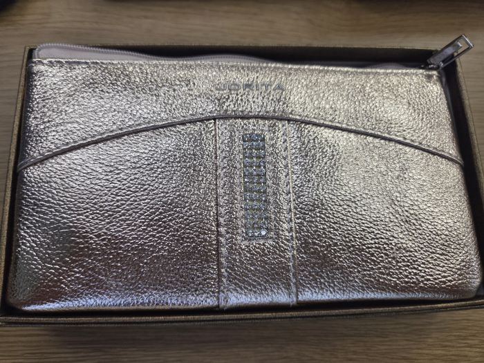 Bőr pénztárca L829004 rose gold large