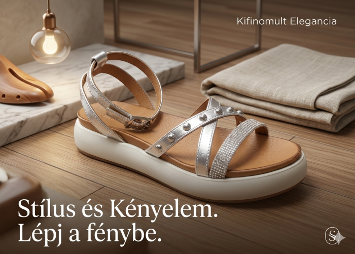 INUOVO női nyári szandál 5IN A96052 SILVER large