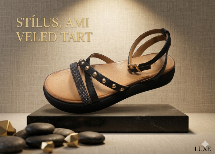 INUOVO női nyári szandál 5IN A96052 BLACK large