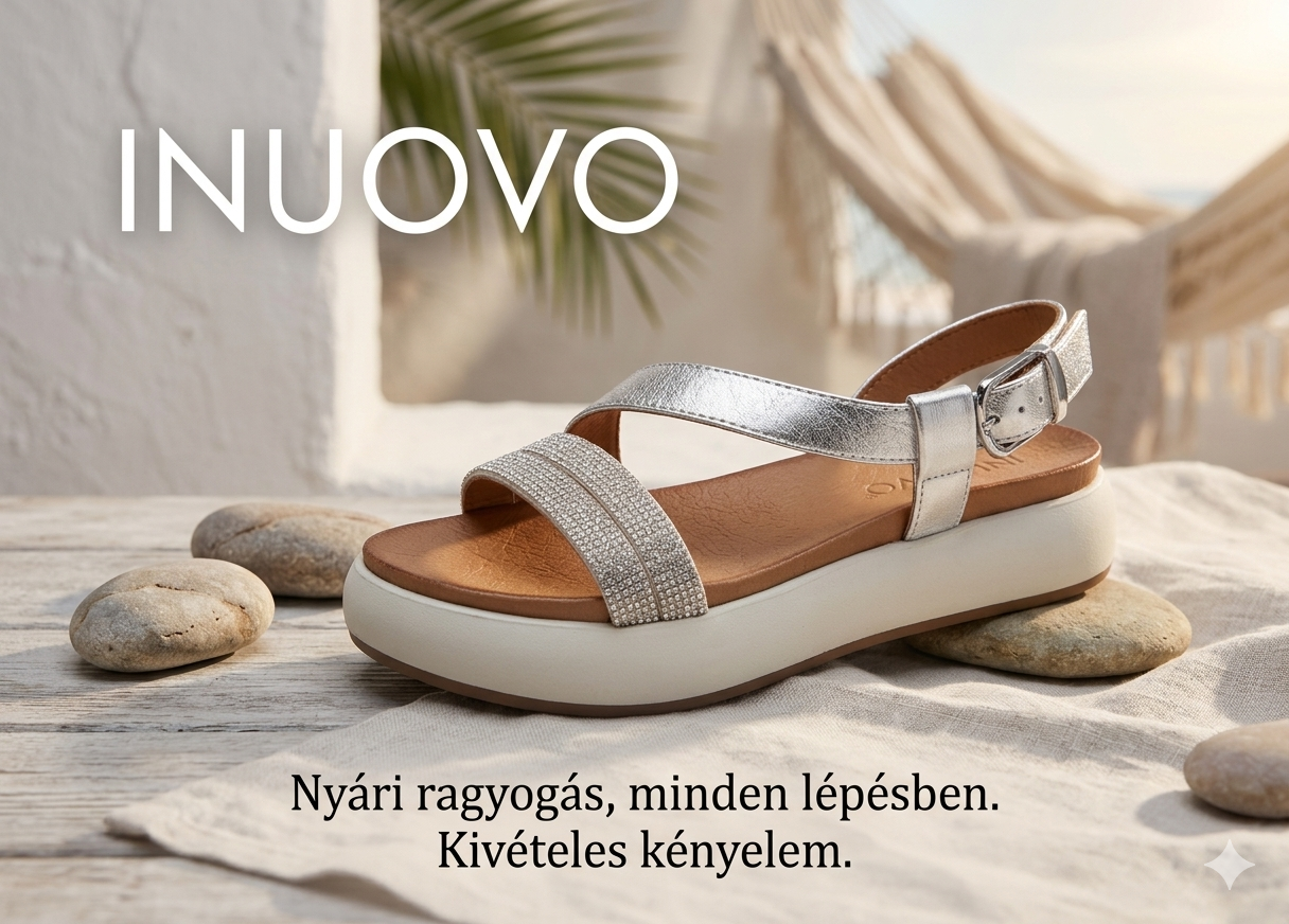 INUOVO női nyári szandál 5IN A96053 SILVER