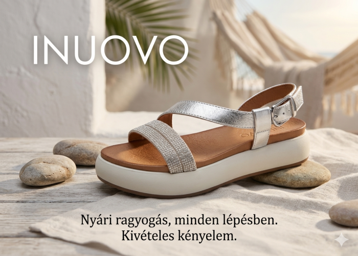 INUOVO női nyári szandál 5IN A96053 SILVER large
