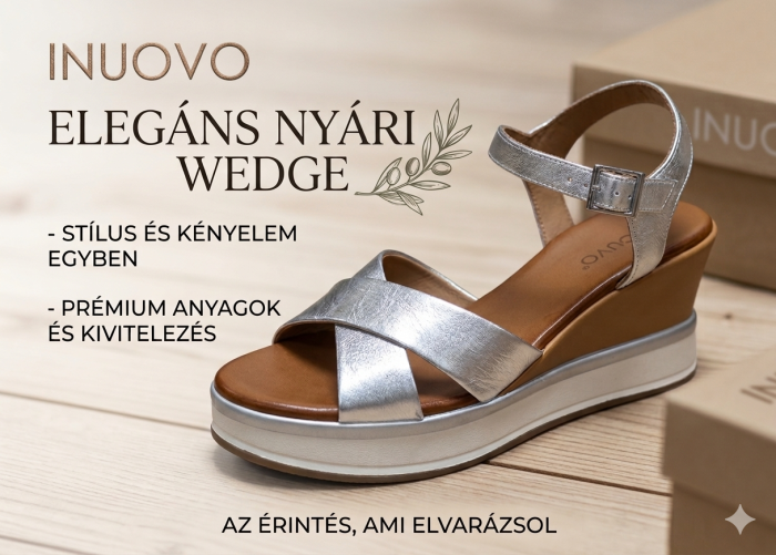 INUOVO női nyári szandál 5IN B37003 SILVER large