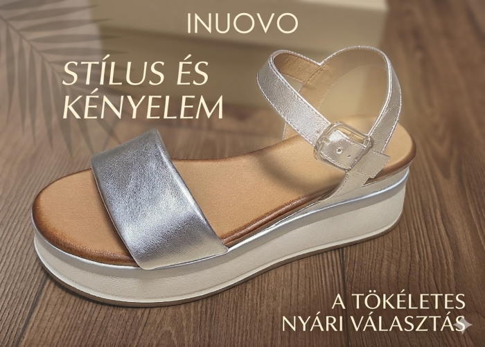 INUOVO női nyári szandál 5IN A98019  SILVER large