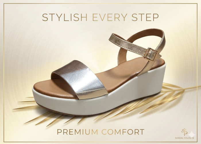 INUOVO női nyári szandál 5IN 123105 GOLD large