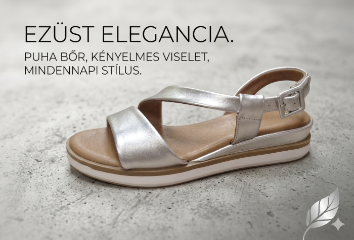 INUOVO női nyári szandál 5IN 113060 SILVER large