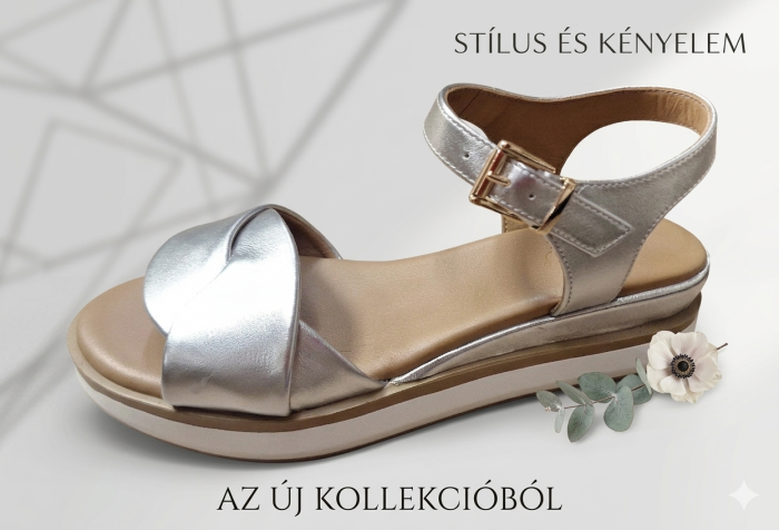 INUOVO női nyári szandál 5IN 113017  SILVER large