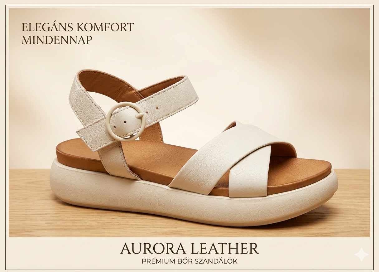 INUOVO női nyári szandál A96004 CREMA