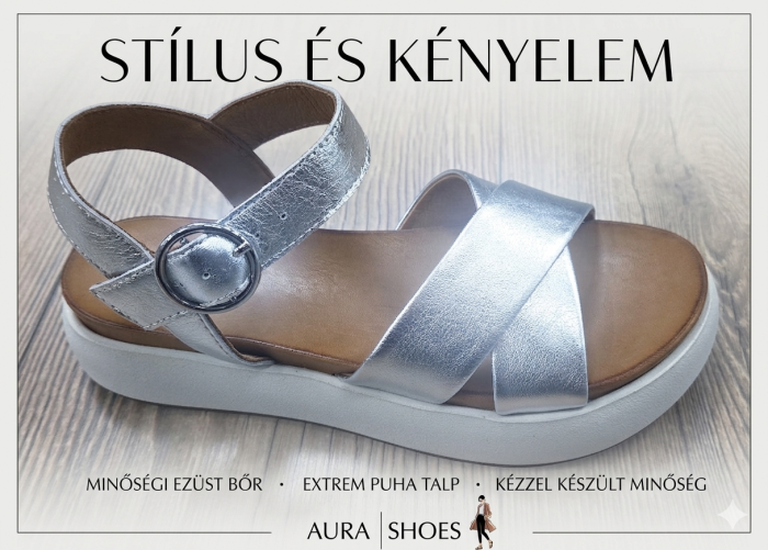 INUOVO női nyári szandál A96004 SILVER large