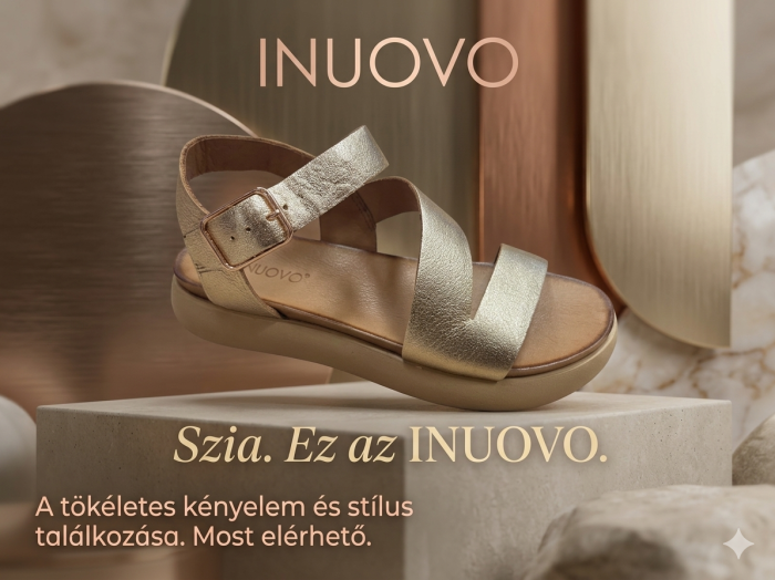 INUOVO női nyári szandál A96001 gold large