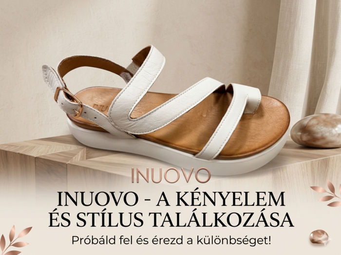 INUOVO női nyári szandál A96003 CREMA large