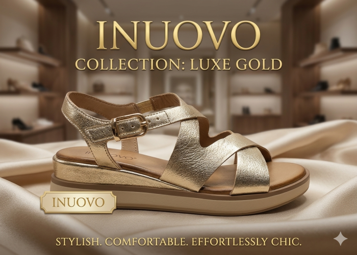 INUOVO női nyári szandál 113120 gold large