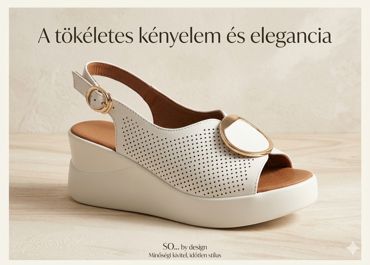 Női nyári bőr szandál TS L26-248 WHT
