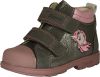 SZAMOS KÖLYÖK szupinált bőr cipő 1867-407492  szürke -pink  25-30 méretben thumb